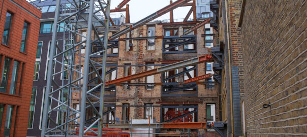 O'Keefe Demolition are enabling works on Hanover Street, Mayfair.