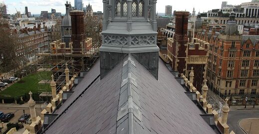 Welsh Slate roofing slates at Lincoln's Inn